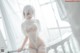 蠢沫沫 Cosplay 2B 白婚纱